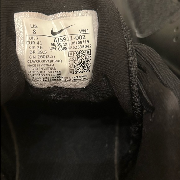 Nike Men’s Flex Control 3 Runners All Black - Size 8 - Picture 8 of 8